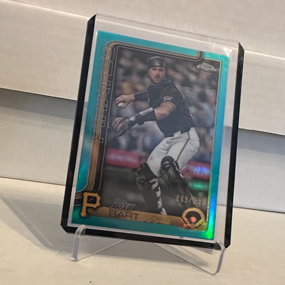 2025 Topps Chrome-Joey Bart- Aqua/299